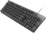 Logitech K845 Mechanical Illuminated Keyboard, Mechanical Switches, Strong Adjustable Tilt Legs, Full Size, Aluminum Top Case, 104 Keys, USB Corded, Windows (TTC Brown Switches) - Image 2