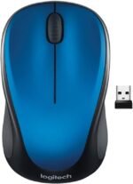 Logitech M317 Wireless Mouse, 2.4 GHz with USB Receiver, 1000 DPI Optical Tracking, 12 Month Battery, Compatible with PC, Mac, Laptop, Chromebook - Blue - Image 2