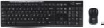 Logitech MK270 Wireless Keyboard and Mouse Combo for Windows, 2.4 GHz, 8 Multimedia Keys, PC, Laptop, Wireless Keyboard Compact Mouse Combo - Black - Image 2