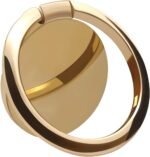 Metal Cell Phone Ring Holder Finger Ring Stand, 360 Degree Rotation Ring Kickstand Grip Holder for Magnetic Car Mount, Gold - Image 2