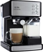 Mr. Coffee Espresso and Cappuccino Machine Stainless Steel Programmable Coffee Maker with Automatic Milk Frother 15-Bar Pump Ideal for Home Baristas - Image 2