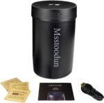 Msstoodun Auto-Cure Smart Jar, 2L Vacuum Seal Curing Jar with 3 x 62% Humidity Packs, Resistant Airtight Container Keeps Herbs and Serving Spices Fresh for Months - Image 2