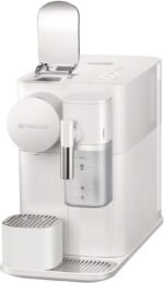 Nespresso Lattissima One Original Espresso Machine with Milk Frother by De'Longhi, Silky White - Image 2