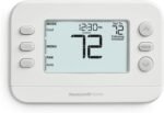 New! Honeywell Home Programmable Thermostat, Single-Stage, 1 Heat/1 Cool Compatibility, 5-2 Day Schedule, X2P, White, RTH20B - Image 2