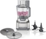 Ninja Food Processor, Professional XL, 1200 Peak-Watts, 4-in-1, Chopping, Slicing/Shredding, Purees, Dough, 12-Cup Processor Bowl, 2 Blades & 2 Discs, Feed Chute/Pusher, Black, NF701 - Image 2