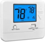 Non-Programmable Thermostats for Home 1 Heat/1 Cool Conventional Single-Stage Systems (Blue Backlight) - Image 2