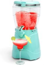 Nostalgia Frozen Drink Maker and Margarita Machine for Home - 128-Ounce Slushy Maker with Stainless Steel Flow Spout - Easy to Clean and Double Insulated - Aqua - Image 2