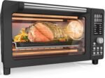 Nuwave Bravo Pro Smart Air Fryer Toaster Oven Combo, Airfryer Convection Oven Countertop, 10-in-1 Functions with Quicker & Even Crisp Technology, 1800W, 50-450°F, PFAS-Free, 21QT, Black - Image 2