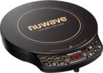 Nuwave Precision Induction Cooktop Gold, 12” Shatter-Proof Ceramic Glass Surface, Large 8” Heating Coil, Portable, 51Temp Settings 100°F to 575°F, 3 Wattage Settings 600, 900, and 1500 Watts - Image 2