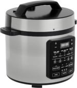 OLIXIS Electric Pressure Cooker 6 Quart Stainless Steel Multi Cooker Electric for Pressure 12-in-1 Rice, Steamer, Yogurt Maker, Slow Cook,Meat Stew, Cake, Porridge, Multigrain - Image 2