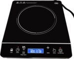 OMEO Portable Induction Cooktop Hot Plate Countertop Burner 1800 Watts Induction Burner with LCD Sensor Touch, LED Display, 10 Temperature Levels, Child Safety Lock, Auto Shutoff Function - Image 2