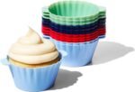 OXO Good Grips Silicone Baking Cups, Pack of 12, Reusable, BPA-Free, Dishwasher Safe, Non-Stick, Food Grade, Cupcake Cups, Muffin Cups, Cupcake Liners, Muffin Liners - Image 2