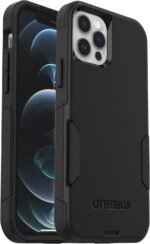 OtterBox iPhone 12 & iPhone 12 Pro Commuter Series Case - Black, Slim & Tough, Pocket-Friendly, with Port Protection - Image 2
