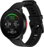 POLAR Pacer Ultra-Light GPS Fitness Tracker Smartwatch for Runners; S-L, for Men or Women, Black - Image 2