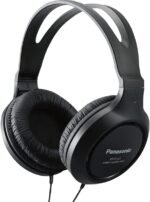 Panasonic Headphones, Lightweight Over the Ear Wired Headphones with Clear Sound and XBS for Extra Bass, Long Cord, 3.5mm Jack for Phones and Laptops – RP-HT161-K (Black) - Image 2