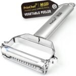 PrinChef Vegetable Peeler, 3 in 1 Versatile Y Potato Peeler for Kitchen| Ultra Sharp Julienne Peeler with Anti-Slip Handle | Stainless Steel No-Rust Veggie Peeler, Heavy Duty - Image 2