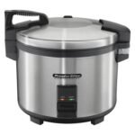 Proctor Silex Commercial 37560R Rice Cooker/Warmer, 60 Cups Cooked Rice Capacity, Nonstick Inner Pot, Hinged Lid, Stainless Steel Housing, Conforms to NSF - Image 2