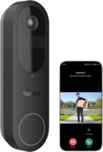 REOLINK 2K Battery Video Doorbell Camera, 150°x150° Head-to-Toe View, 2.4/5 GHz WiFi, Two-Way Talk, No Monthly Fee, Person/Vehicle/Package Detection(Chime not Included) - Image 2