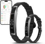 RIFESI Smart Bracelet for Women Men, Health Activity Fitness Trackers, 24/7 Heart Rate, Blood Oxygen & Stress Monitor, 24H Sleep Tracker, Smart Wristband with Free APP 2 Bands, Elegant Black - Image 2