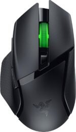 Razer Basilisk V3 X HyperSpeed Customizable Wireless Gaming Mouse: Mechanical Switches Gen-2-5G Advanced 18K Optical Sensor - Chroma RGB 9 Programmable Controls 535 Hr Battery Classic Black - Image 2