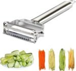 ReNext Multifunction Stainless Steel Julienne Peeler Vegetable Peeler Double Planing Grater Kitchen Accessories Cooking Tools - Image 2