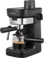 Reemix Espresso Machine 6 Bar, Rich Crema Coffee Maker, Auto Pressure Relief, Compact Home Coffee Brewer​​ Machine, Black - Image 2