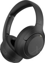 Riwbox Hybrid Active Noise Cancelling Headphones, Wireless Bluetooth Headset Over Ear, 60H Playtime, High-Fidelity, Foldable, Comfort&Immersion for Work/Commuting (Black) - Image 2