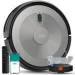 Robot Vacuum and Mop Combo, 3-in-1 Smart Robotic Vacuum Cleaner with 4000Pa Strong Suction,Tangle Free, Auto Charging, Scheduling, App & Remote Control, Ideal for Pet Hair, Hard Floors & Carpets - Image 2