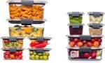 Rubbermaid Brilliance BPA-Free Airtight Food Storage Containers, 24-Piece Set, Easy for Meal Prep, Lunch & Leftovers - Image 2