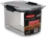 Rubbermaid Brilliance Pantry Airtight Food Storage Container, BPA-Free 7.8 Cup, Ideal for Brown Sugar - Efficient, Leak-Proof and Dishwasher-safe - Image 2