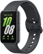 SAMSUNG Galaxy FIT 3 [2025, 40MM] 1.6" AMOLED Display | IP68 Water Resistant | 14 Days Battery Life | 100+ Watchfaces | 100+ Exercise Modes | International Model (Fast Charger Bundle, Black) - Image 2