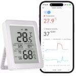 SONOFF AirGuard TH, Indoor Smart Zigbee Temperature and Humidity Sensor, 3.6'' LCD Display, App Monitoring with Charts, Notification Alerts, Data Export, Remote Data Display - Image 2