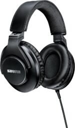 Shure SRH440A Professional Over-Ear Wired Studio Headphones – Monitoring & Recording Headphones with Enhanced Frequency Response, Adjustable & Collapsible Design, Works with All Audio Devices, Black - Image 2
