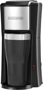 Single Serve Coffeemaker, Black - Image 2