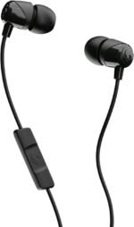 Skullcandy Jib Wired Earbuds with 3.5mm AUX Plug, Noise Isolating Fit, In-Line Microphone Call and Track Control, Convenient for Travel - Black - Image 2