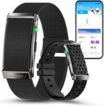 Smart Bracelet for Men Women,24/7 Activity & Fitness Trackers Band,Sleep Tracking/Heart Rate/Blood Pressure/ SpO2/ Steps Monitor,170+ Sport Modes Smart Wristband with Free APP 2 Bands -Black - Image 2