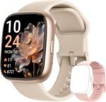 Smart Watch 2026 Upgrade for Women Men Android & iPhone [2 Bands, 44mm case, 1.83''], Alexa Built-in, Make/Answer Call, HR SpO2 Sleep Stress Monitor Fitness Tracker, IP68 Waterproof Step Counter Watch - Image 2