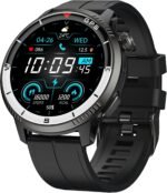 Smart Watch for Men, GPS Smartwatch Fitness Activity Tracker with Heart Rate/Sleep Monitor, Pedometer, Bluetooth Calls/Notifications, 170+ Exercise Modes, 5 ATM Water-Resistance (Black) - Image 2
