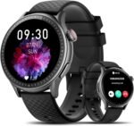 Smart Watch for Men Women, 1.46'' AMOLED Ultra-HD Screen Fitness Tracker with Heart Rate/Sleep/SpO2 Monitor, Answer/Make Call, 3ATM Waterproof Smartwatch for iPhone/Samsung/Android, 110+ Sport Modes - Image 2