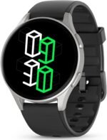 Smart Watch for Men Women (Answer/Make Calls) - 1.32" AMOLED Matte Black Fitness Tracker with GPS & Alexa, 5ATM Waterproof Activity Monitor, Heart Rate/Sleep/SpO2, Sports Watch for Android iPhone - Image 2