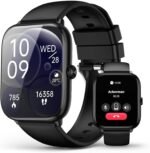 Smart Watch for Men with Bluetooth Call, 2.06" AMOLED Fitness Tracker with 118 Sports Modes, Blood Pressure/Heart Rate/Sleep/Blood Oxygen Monitor, IP68 Waterproof, Compatible with Android and iPhone - Image 2