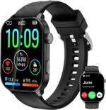 Smart Watch for Men with Built-in GPS, Bluetooth Call, 2.1" HD Screen, 110+ Sport Modes Fitness Tracker, 110+ Sport Modes, Heart Rate/Sleep Monitor, Compatible with Android & iPhone - Image 2