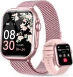 Smart Watch for Women Men Fitness: 1.85" Smart Watch with 30 Days+ Battery Life Make/Recive Call Heart Rate SpO2 Sleep Monitor 120+ Sport IP68 Waterproof Fitness Tracker Watch for iPhone Android - Image 2