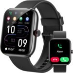 Smart Watch for Women Men, Smartwatch for iPhone & Android Bluetooth (Answer/Call) Built-in Alexa, 1.91" HD Fitness Tracker with 105+ Sport Modes, IP68 Waterproof, Sleep/Heart Rate/SpO2/Stress Monitor - Image 2