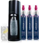 SodaStream Terra Sparkling Water Maker Bundle in Black - includes 3-Pack CO2 and Carbonating Bottle - Image 2