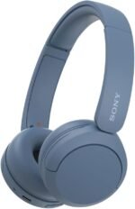 Sony WH-CH520 Wireless Headphones Bluetooth On-Ear Headset with Microphone and up to 50 Hours Battery Life with Quick Charging, Blue - Image 2