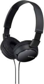 Sony ZX Series Wired On-Ear Headphones, Black MDR-ZX110 - Image 2