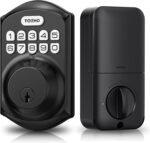 TEEHO TE001 Keyless Entry Door Lock with Keypad - Smart Deadbolt Lock for Front Door with 2 Keys - Auto Lock - Easy Installation - Matte Black - Image 2