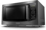 TOSHIBA ML-EM45P(BS) Countertop Microwave Oven with Smart Sensor and 13.6" Removable Position Memory Turntable, Sound On/Off Function, 1200W, 1.6 Cu.ft, Black Stainless Steel - Image 2