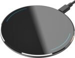 TOZO 2025 W1 New Anti-Slip Wireless Charger 15W Max Fast Wireless Charging Pad Compatible with iPhone 17/16/16 Plus/16 Pro Max /15/14/13/SE Series, Samsung Galaxy S25/S24/S23 Series, Black - Image 2